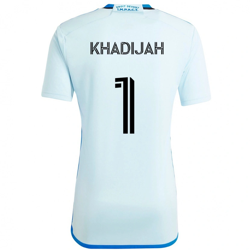 Danxen Herren Cissé Khadijah #1 Himmelblau Dunkelblau Auswärtstrikot Trikot 2025/26 T-Shirt Schweiz