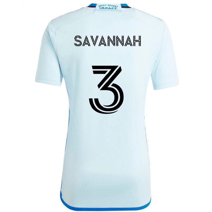 Danxen Herren Chenail Savannah #3 Himmelblau Dunkelblau Auswärtstrikot Trikot 2025/26 T-Shirt Schweiz