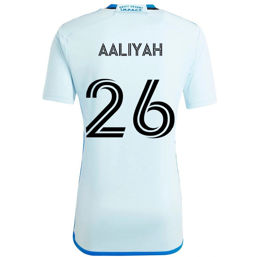 Danxen Herren Picquet Aaliyah #26 Himmelblau Dunkelblau Auswärtstrikot Trikot 2025/26 T-Shirt Schweiz
