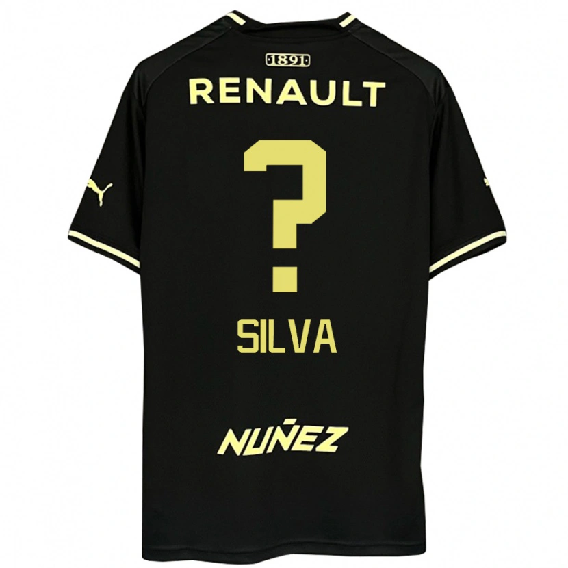 Danxen Herren Gastón Silva #0 Gelb Schwarz Auswärtstrikot Trikot 2025/26 T-Shirt Schweiz