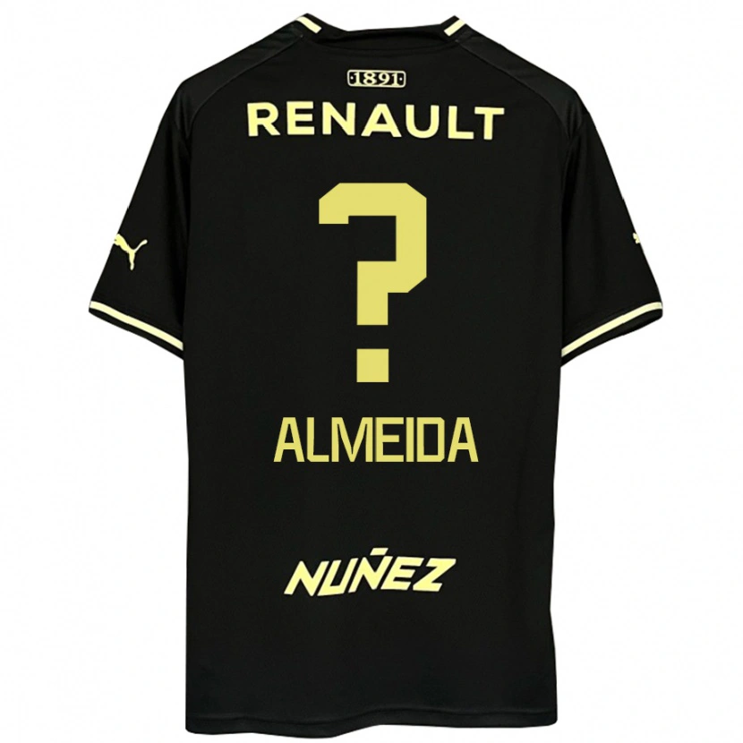 Danxen Herren Martín Almeida #0 Gelb Schwarz Auswärtstrikot Trikot 2025/26 T-Shirt Schweiz