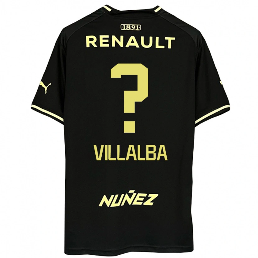Danxen Herren Héctor Villalba #0 Gelb Schwarz Auswärtstrikot Trikot 2025/26 T-Shirt Schweiz