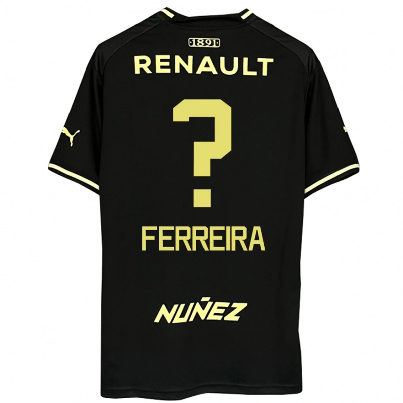 Danxen Herren Matías Ferreira #0 Gelb Schwarz Auswärtstrikot Trikot 2025/26 T-Shirt Schweiz