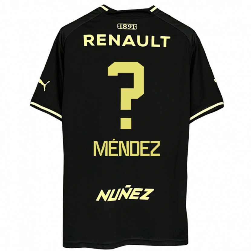 Danxen Herren Diego Méndez #0 Gelb Schwarz Auswärtstrikot Trikot 2025/26 T-Shirt Schweiz
