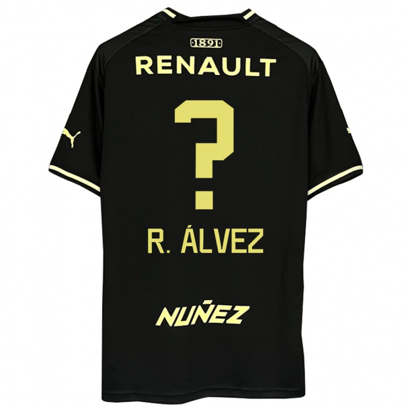 Danxen Herren Rodrigo Álvez #0 Gelb Schwarz Auswärtstrikot Trikot 2025/26 T-Shirt Schweiz