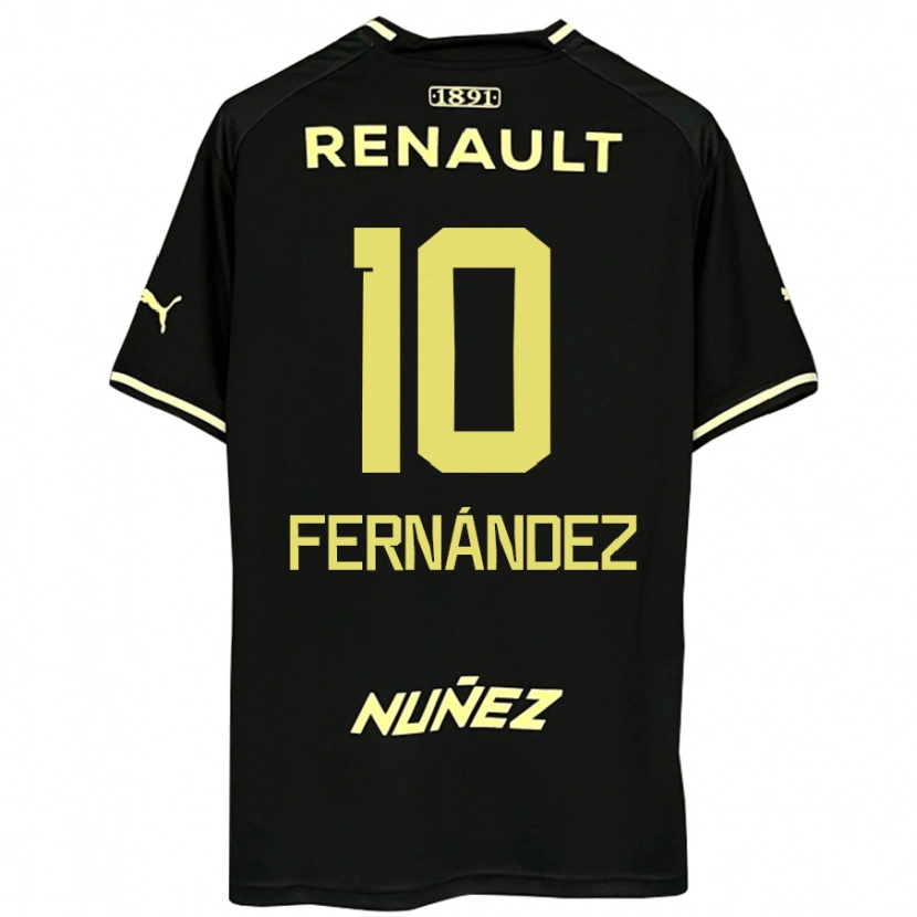 Danxen Herren Leonardo Fernández #10 Gelb Schwarz Auswärtstrikot Trikot 2025/26 T-Shirt Schweiz