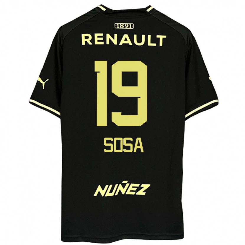 Danxen Herren Diego Sosa #19 Gelb Schwarz Auswärtstrikot Trikot 2025/26 T-Shirt Schweiz