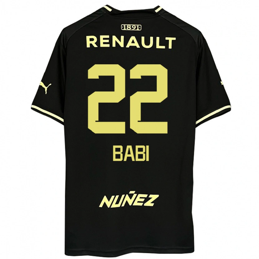 Danxen Herren Matheus Babi #22 Gelb Schwarz Auswärtstrikot Trikot 2025/26 T-Shirt Schweiz