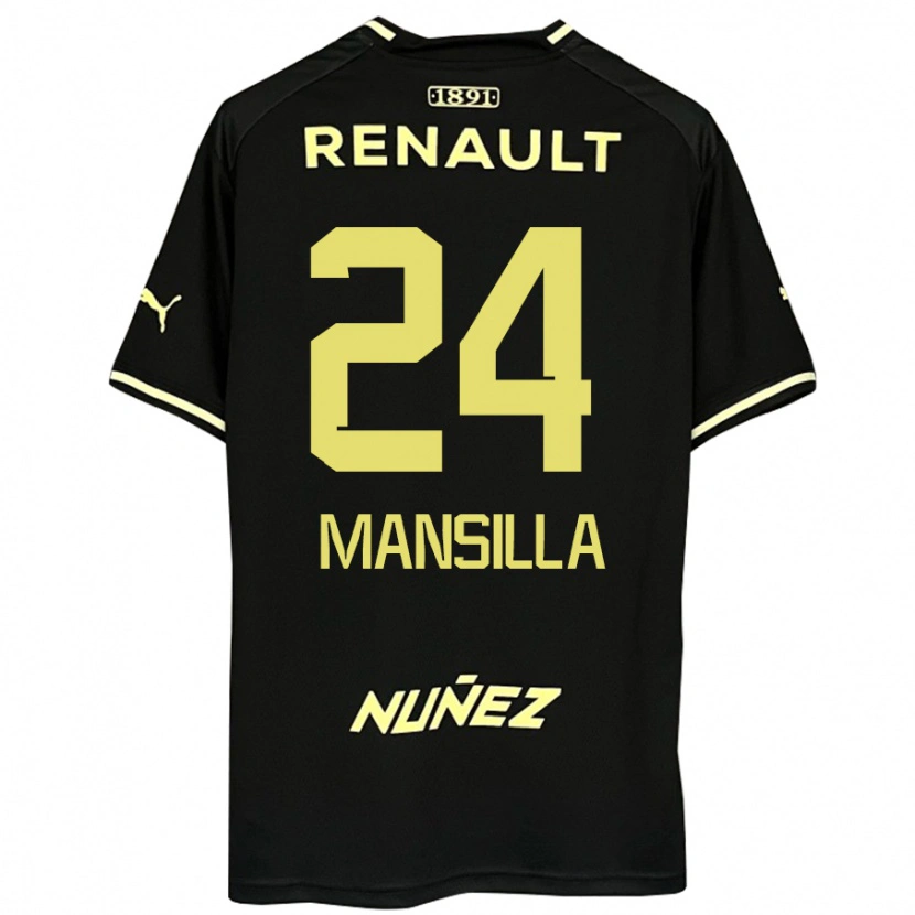 Danxen Herren Brian Mansilla #24 Gelb Schwarz Auswärtstrikot Trikot 2025/26 T-Shirt Schweiz