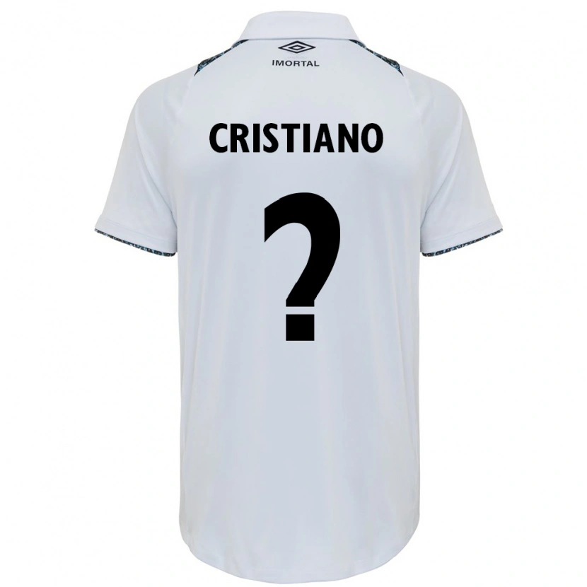Danxen Herren Cristiano #0 Weiß Blau Auswärtstrikot Trikot 2025/26 T-Shirt Schweiz
