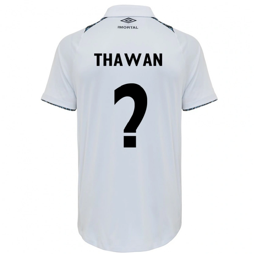 Danxen Herren Athos Thawan #0 Blau Schwarz Weiß Auswärtstrikot Trikot 2025/26 T-Shirt Schweiz