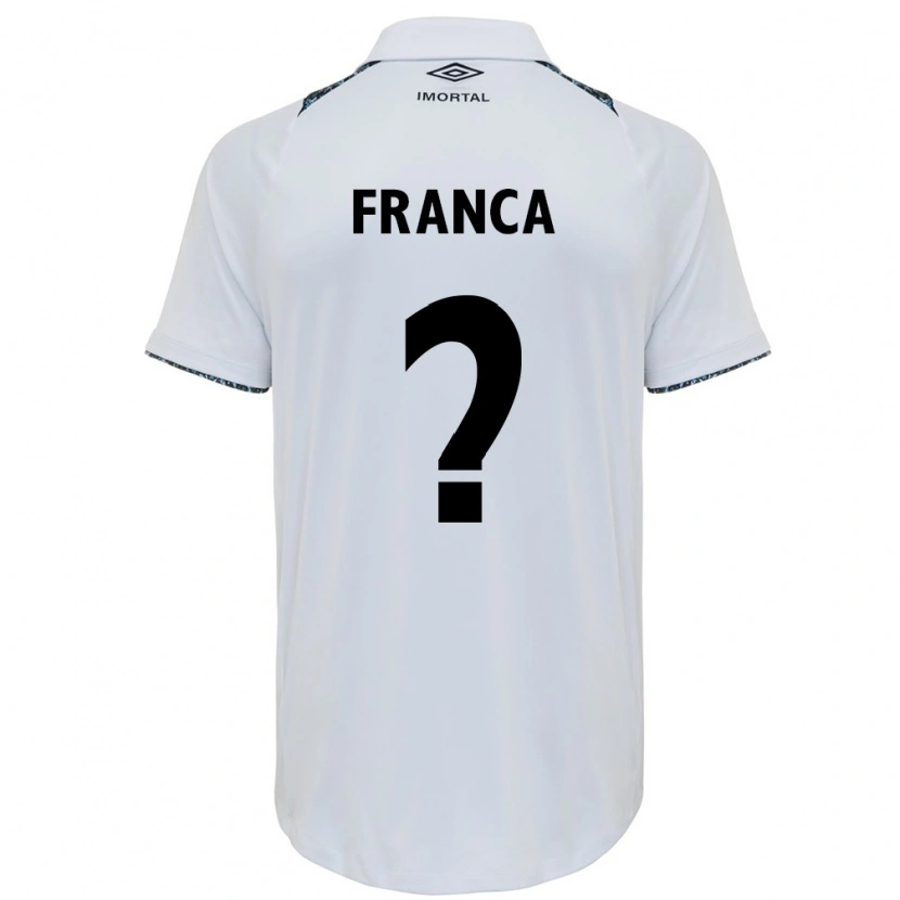 Danxen Herren Gui França #0 Blau Schwarz Weiß Auswärtstrikot Trikot 2025/26 T-Shirt Schweiz