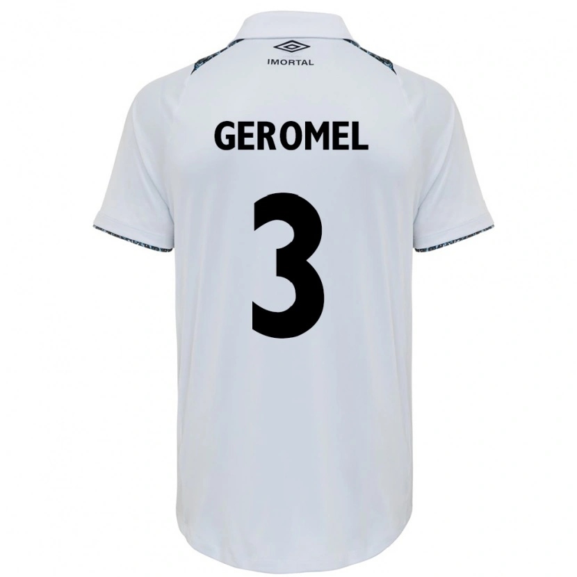 Danxen Herren Pedro Geromel #3 Blau Schwarz Weiß Auswärtstrikot Trikot 2025/26 T-Shirt Schweiz