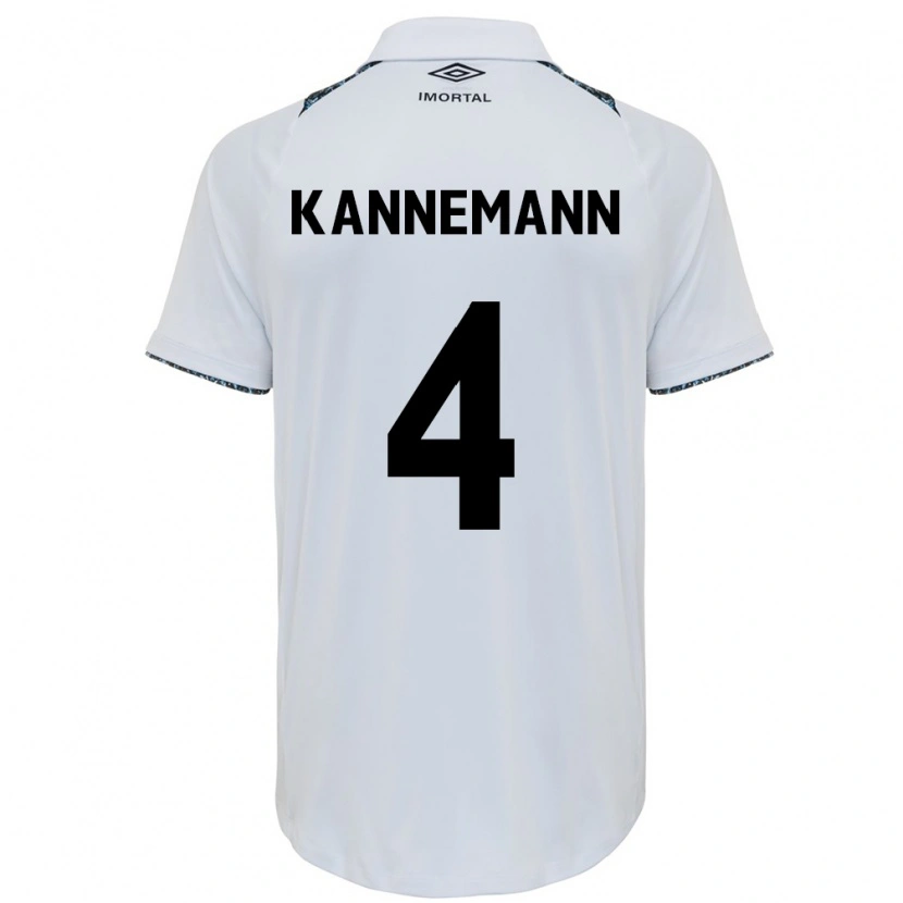Danxen Herren Walter Kannemann #4 Blau Schwarz Weiß Auswärtstrikot Trikot 2025/26 T-Shirt Schweiz