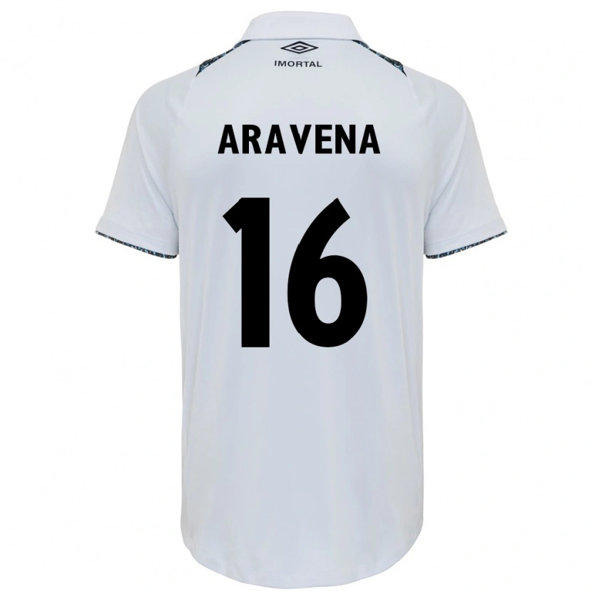 Danxen Herren Alexander Aravena #16 Blau Schwarz Weiß Auswärtstrikot Trikot 2025/26 T-Shirt Schweiz