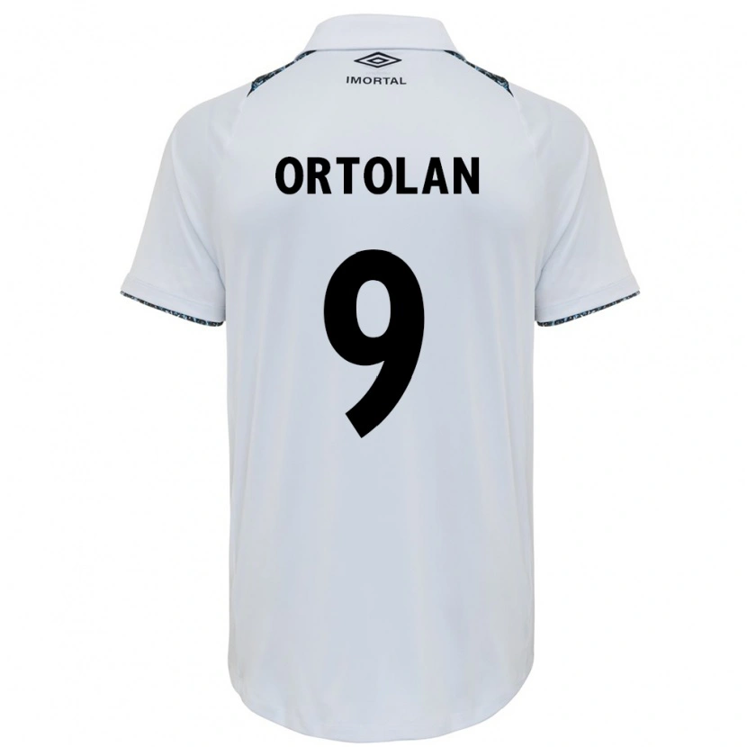 Danxen Herren Dani Ortolan #9 Blau Schwarz Weiß Auswärtstrikot Trikot 2025/26 T-Shirt Schweiz