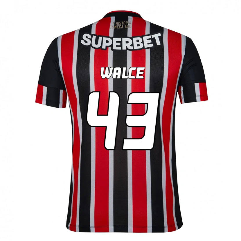 Danxen Herren Walce #43 Rot Schwarz Weiß Auswärtstrikot Trikot 2025/26 T-Shirt Schweiz