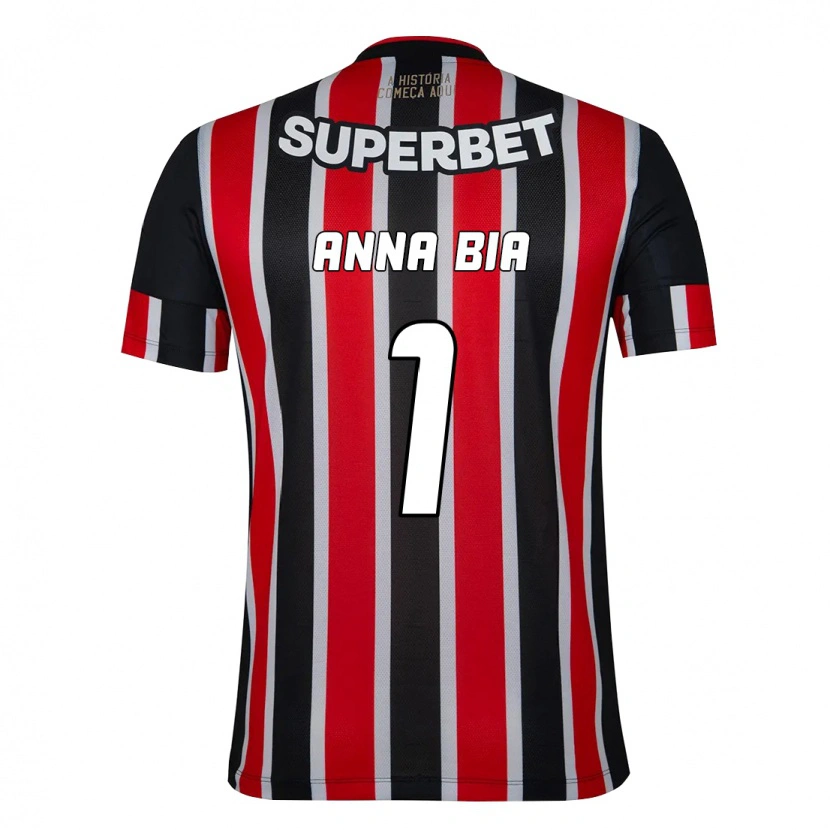 Danxen Herren Anna Bia #1 Rot Schwarz Weiß Auswärtstrikot Trikot 2025/26 T-Shirt Schweiz