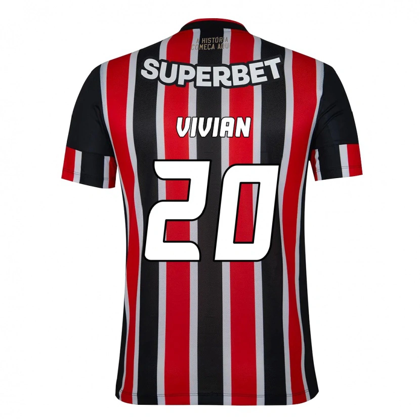 Danxen Herren Vivian #20 Rot Schwarz Weiß Auswärtstrikot Trikot 2025/26 T-Shirt Schweiz
