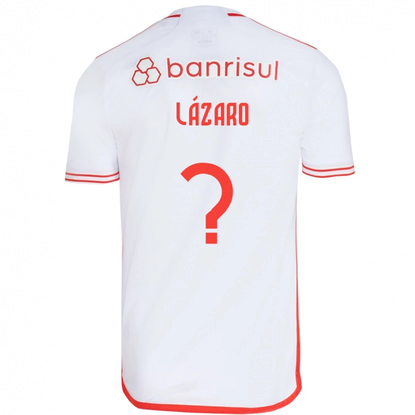 Danxen Herren Lázaro #0 Rot Weiß Auswärtstrikot Trikot 2025/26 T-Shirt Schweiz