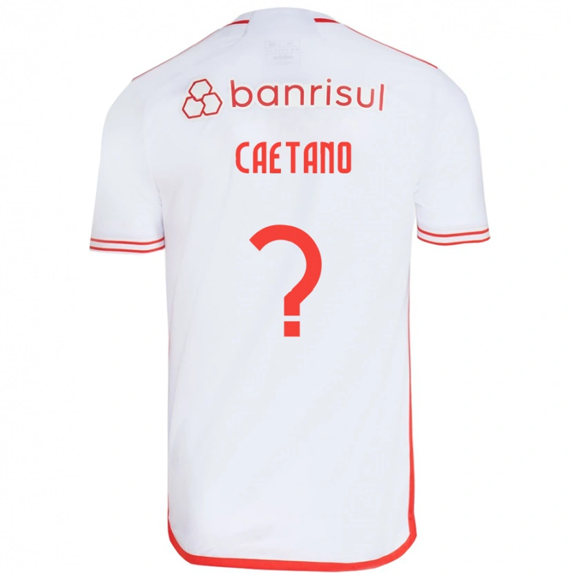 Danxen Herren Caetano #0 Rot Weiß Auswärtstrikot Trikot 2025/26 T-Shirt Schweiz