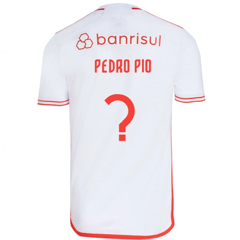 Danxen Herren Pedro Pio #0 Rot Weiß Auswärtstrikot Trikot 2025/26 T-Shirt Schweiz