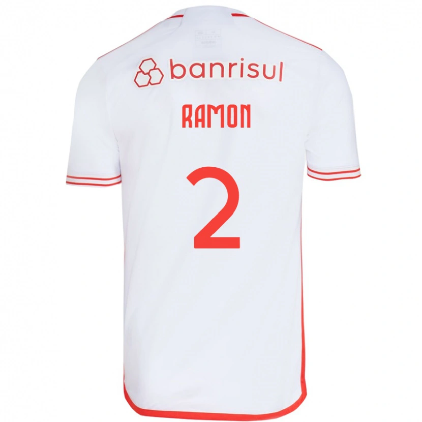 Danxen Herren Ramon #2 Rot Weiß Auswärtstrikot Trikot 2025/26 T-Shirt Schweiz