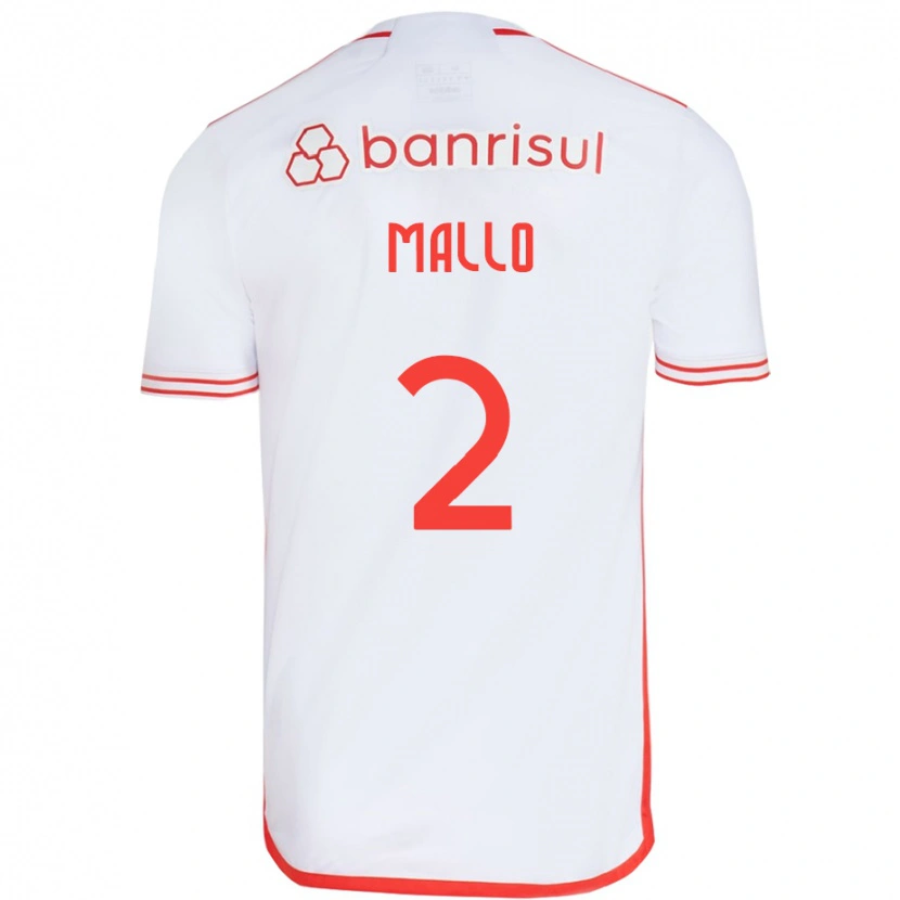 Danxen Herren Hugo Mallo #2 Rot Weiß Auswärtstrikot Trikot 2025/26 T-Shirt Schweiz