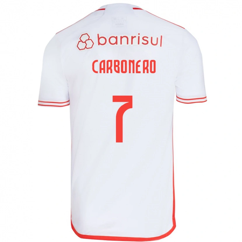 Danxen Herren Johan Carbonero #7 Rot Weiß Auswärtstrikot Trikot 2025/26 T-Shirt Schweiz
