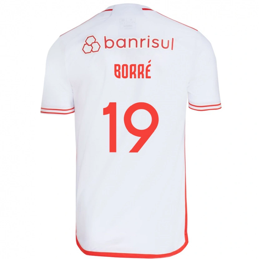Danxen Herren Rafael Borré #19 Rot Weiß Auswärtstrikot Trikot 2025/26 T-Shirt Schweiz