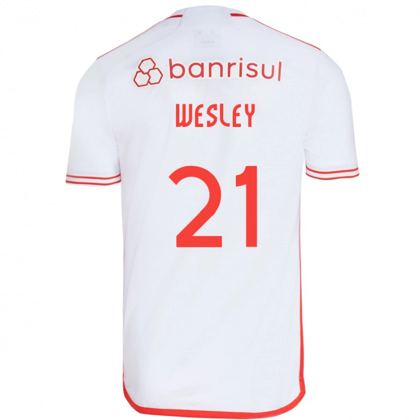 Danxen Herren Wesley #21 Rot Weiß Auswärtstrikot Trikot 2025/26 T-Shirt Schweiz