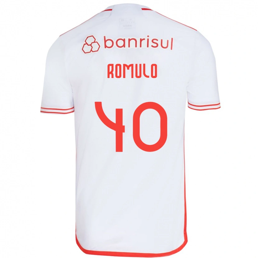 Danxen Herren Rômulo #40 Rot Weiß Auswärtstrikot Trikot 2025/26 T-Shirt Schweiz