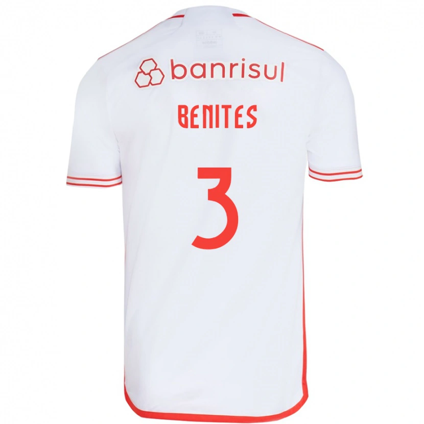 Danxen Herren Bruna Benites #3 Rot Weiß Auswärtstrikot Trikot 2025/26 T-Shirt Schweiz