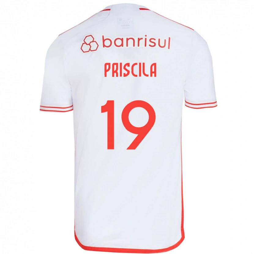 Danxen Herren Priscila #19 Rot Weiß Auswärtstrikot Trikot 2025/26 T-Shirt Schweiz