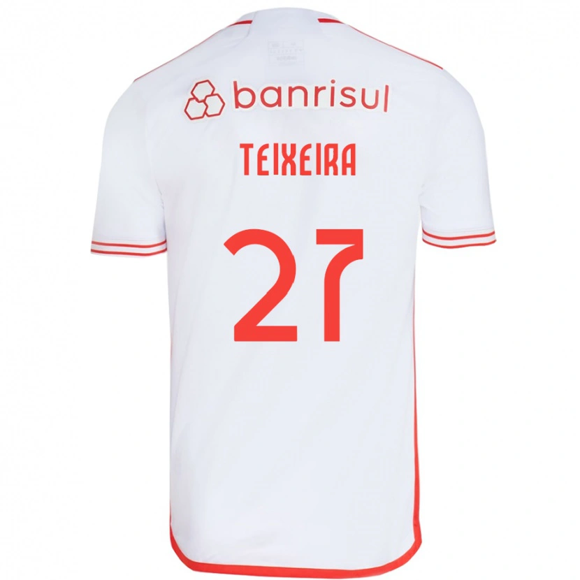 Danxen Herren Danny Teixeira #27 Rot Weiß Auswärtstrikot Trikot 2025/26 T-Shirt Schweiz