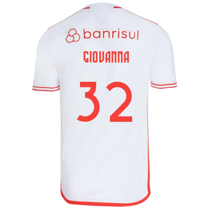 Danxen Herren Giulia Giovanna #32 Weiß Rot Auswärtstrikot Trikot 2025/26 T-Shirt Schweiz
