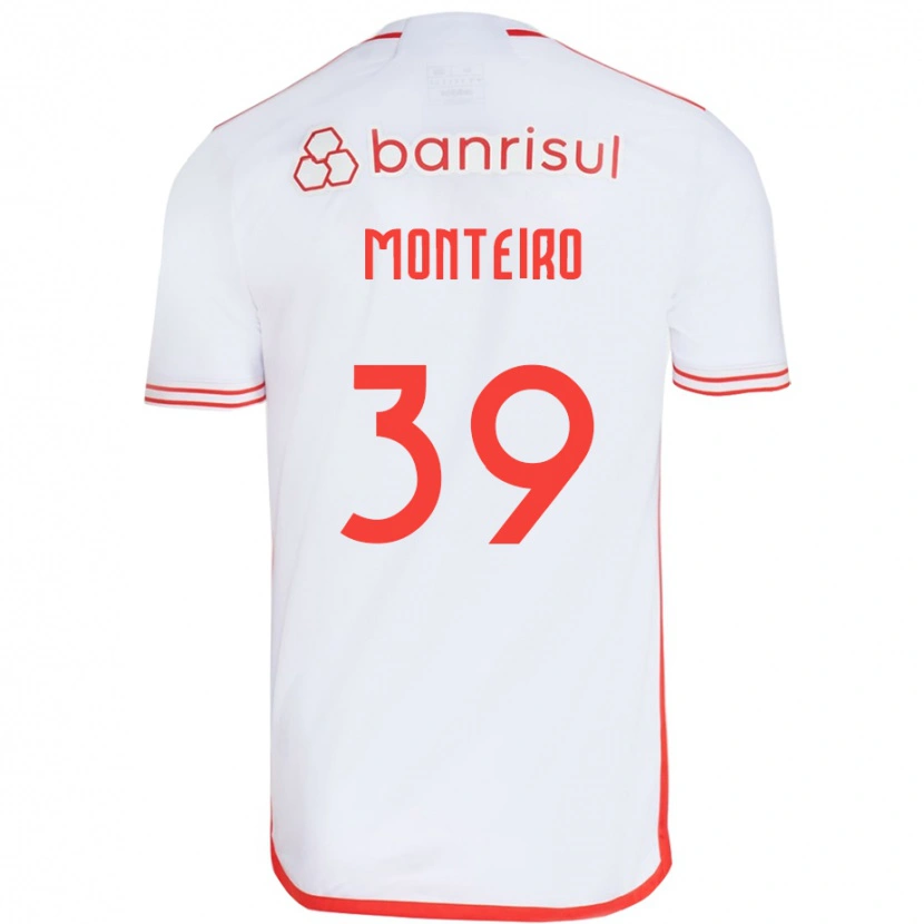 Danxen Herren Letícia Monteiro #39 Rot Weiß Auswärtstrikot Trikot 2025/26 T-Shirt Schweiz