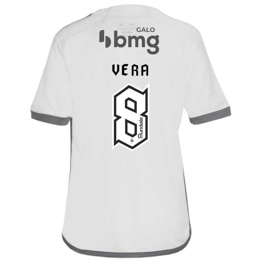 Danxen Herren Fausto Vera #8 Weiß Schwarz Auswärtstrikot Trikot 2025/26 T-Shirt Schweiz