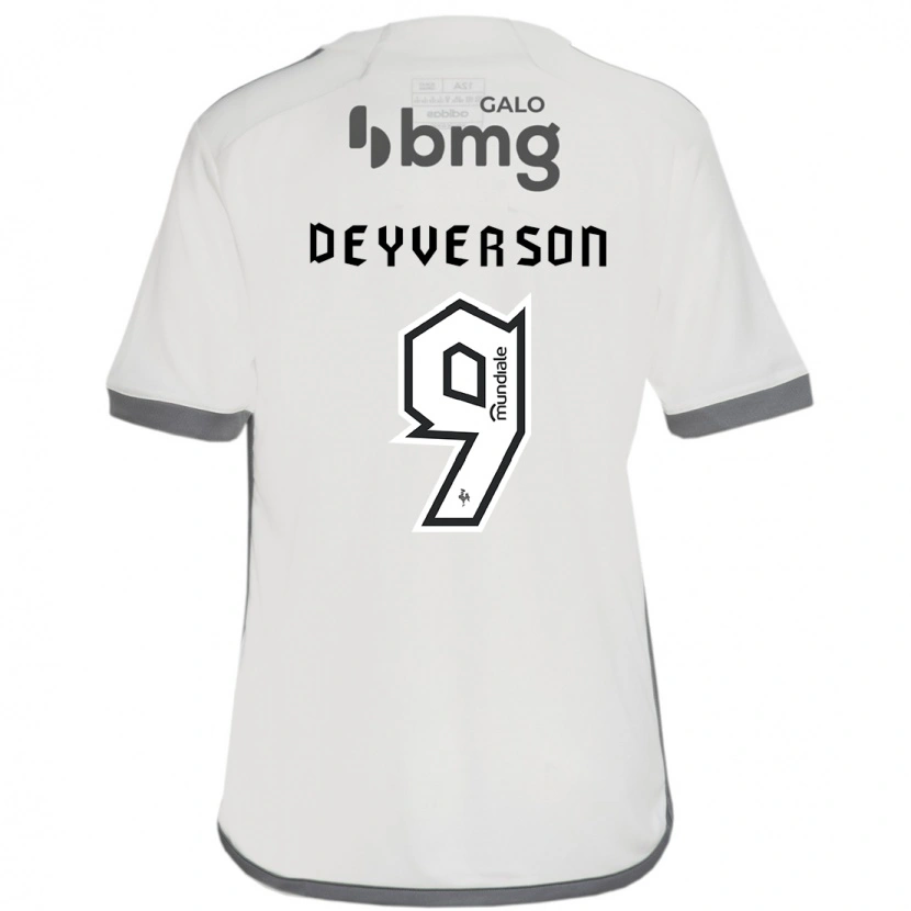 Danxen Herren Deyverson #9 Weiß Schwarz Auswärtstrikot Trikot 2025/26 T-Shirt Schweiz