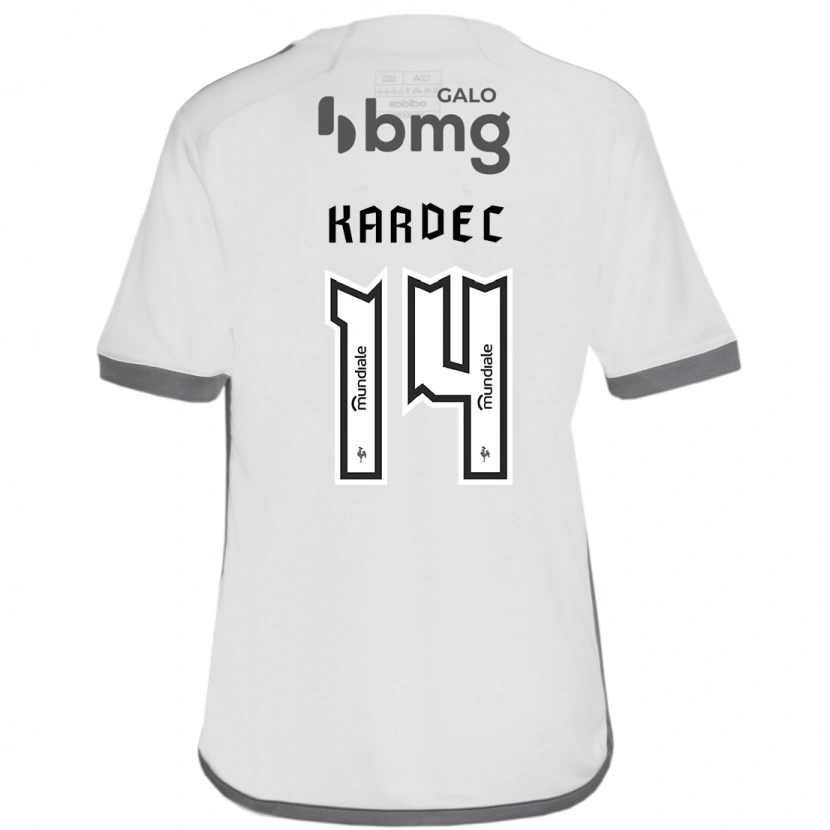 Danxen Herren Alan Kardec #14 Weiß Schwarz Auswärtstrikot Trikot 2025/26 T-Shirt Schweiz