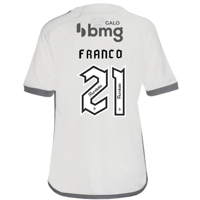 Danxen Herren Alan Franco #21 Weiß Schwarz Auswärtstrikot Trikot 2025/26 T-Shirt Schweiz