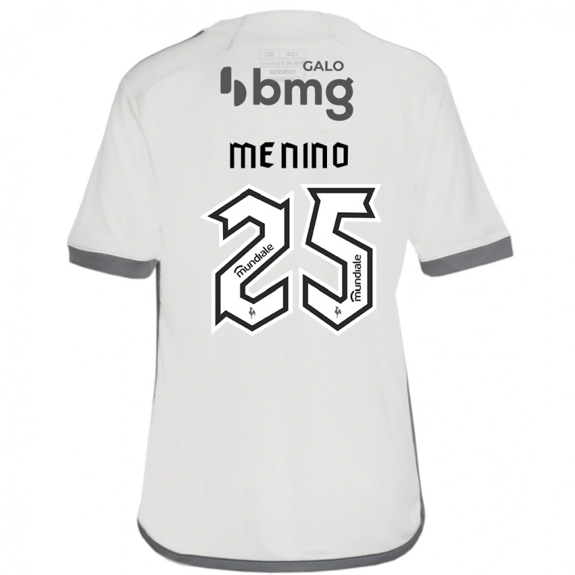 Danxen Herren Gabriel Menino #25 Weiß Schwarz Auswärtstrikot Trikot 2025/26 T-Shirt Schweiz