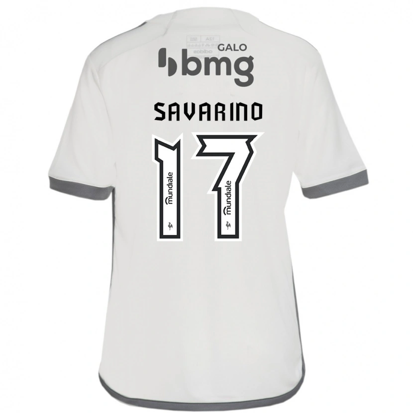 Danxen Herren Jefferson Savarino #17 Weiß Schwarz Auswärtstrikot Trikot 2025/26 T-Shirt Schweiz