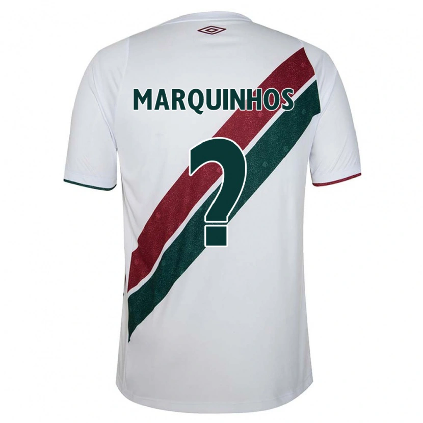 Danxen Herren Marquinhos #0 Weiß Grün Kastanienbraun Auswärtstrikot Trikot 2025/26 T-Shirt Schweiz