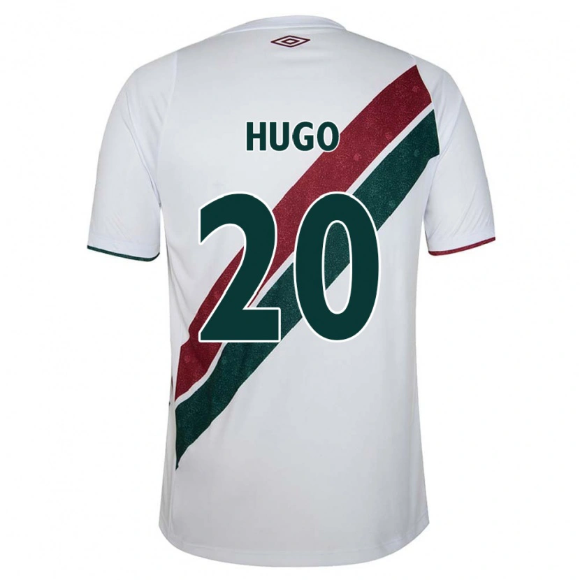 Danxen Herren Victor Hugo #20 Weiß Grün Kastanienbraun Auswärtstrikot Trikot 2025/26 T-Shirt Schweiz
