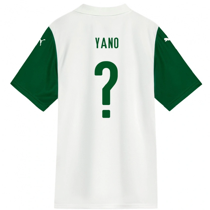 Danxen Herren Luiz Yano #0 Weiß Grün Auswärtstrikot Trikot 2025/26 T-Shirt Schweiz