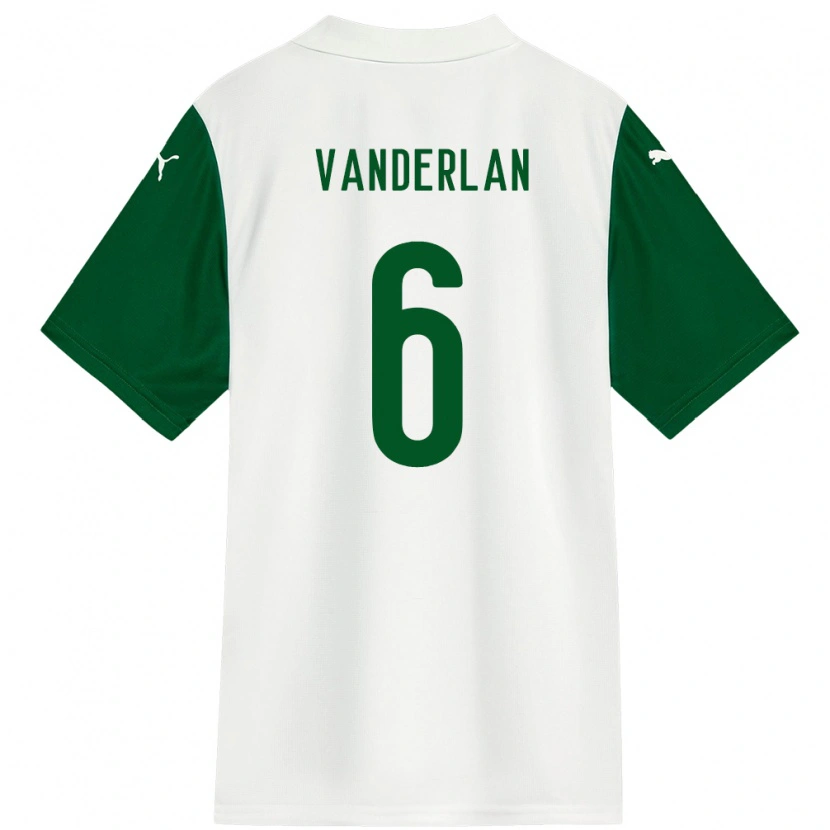 Danxen Herren Vanderlan #6 Grün Weiß Auswärtstrikot Trikot 2025/26 T-Shirt Schweiz