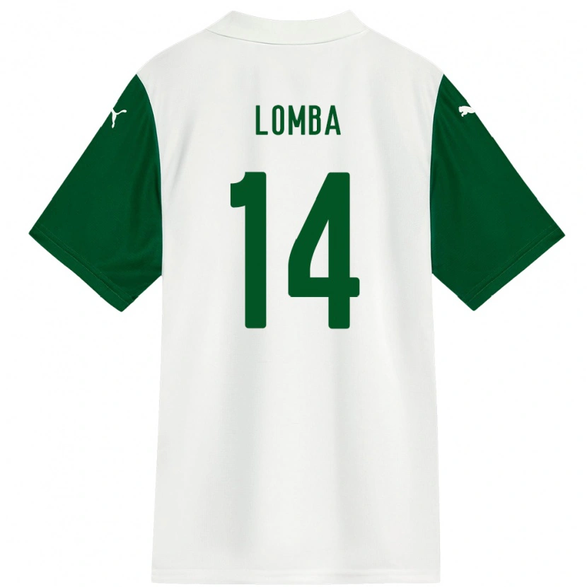 Danxen Herren Marcelo Lomba #14 Grün Weiß Auswärtstrikot Trikot 2025/26 T-Shirt Schweiz