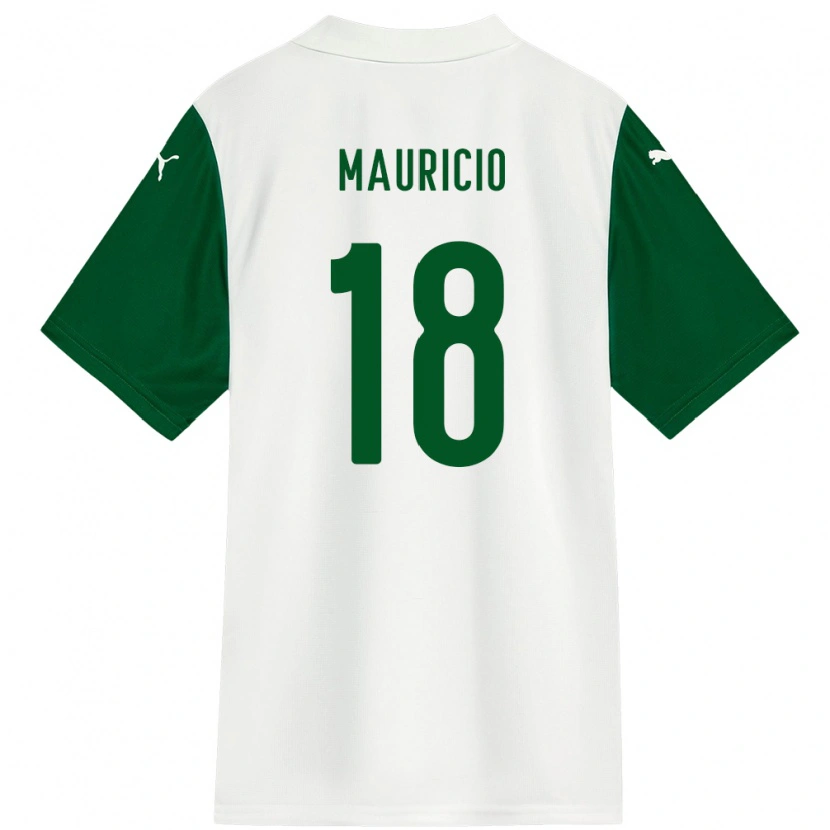 Danxen Herren Mauricio #18 Grün Weiß Auswärtstrikot Trikot 2025/26 T-Shirt Schweiz