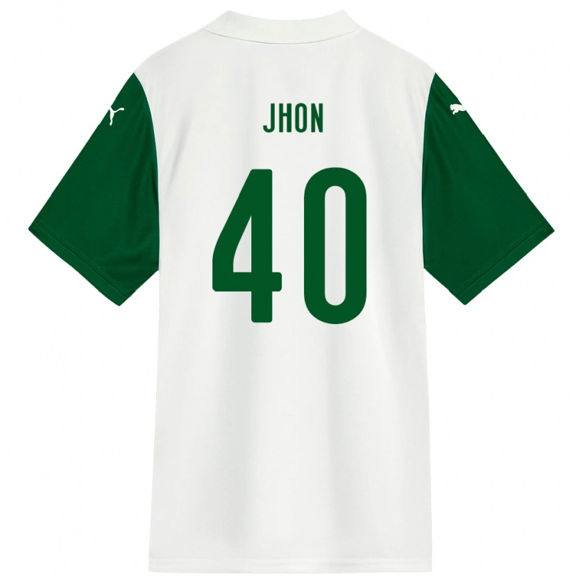 Danxen Herren Jhon Jhon #40 Grün Weiß Auswärtstrikot Trikot 2025/26 T-Shirt Schweiz